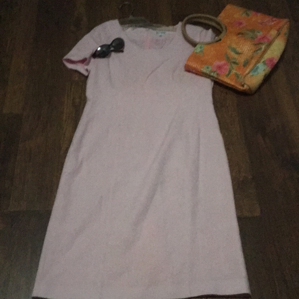 Beautiful pale pink summer dress size 8